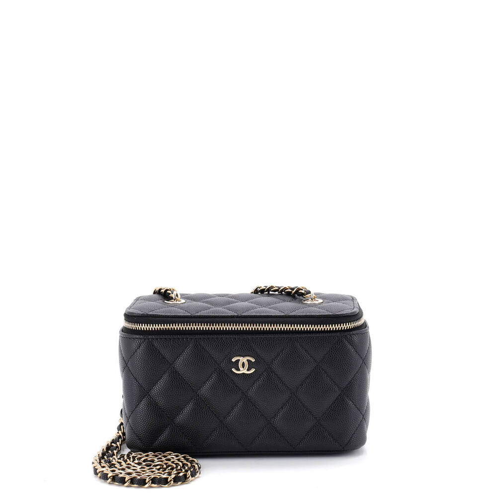 Chanel Small Classic Vanity Case with Chain